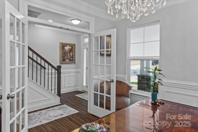 Premium lot with private wooded view! This 5BR/4BA home is on Fox Den Country Club in North Carolina - for sale on GolfHomes.com, golf home, golf lot