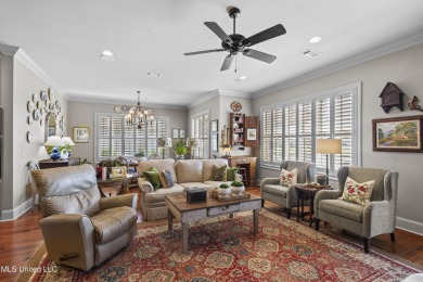 Beautiful waterfront home in the gated community of the Shores on Lake Caroline Golf Club in Mississippi - for sale on GolfHomes.com, golf home, golf lot