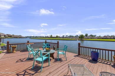 Beautiful waterfront home in the gated community of the Shores on Lake Caroline Golf Club in Mississippi - for sale on GolfHomes.com, golf home, golf lot