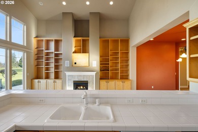 This must-see one-level home is ideally situated on the 9th on Emerald Valley Golf Course in Oregon - for sale on GolfHomes.com, golf home, golf lot