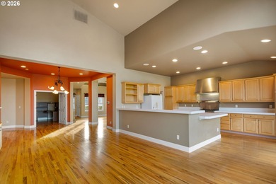 This must-see one-level home is ideally situated on the 9th on Emerald Valley Golf Course in Oregon - for sale on GolfHomes.com, golf home, golf lot