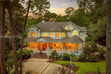 Tucked away on a private, oversized lot in Shipyard, this on Shipyard Golf Club in South Carolina - for sale on GolfHomes.com, golf home, golf lot