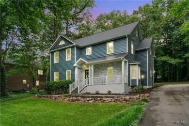 This beautifully renovated two-story traditional colonial exudes on Hanover Country Club in Virginia - for sale on GolfHomes.com, golf home, golf lot