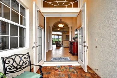 You must see this elegantly appointed home with its open floor on Estero Country Club in Florida - for sale on GolfHomes.com, golf home, golf lot