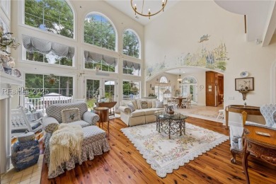 Tucked away on a private, oversized lot in Shipyard, this on Shipyard Golf Club in South Carolina - for sale on GolfHomes.com, golf home, golf lot