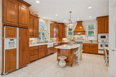 Tucked away on a private, oversized lot in Shipyard, this on Shipyard Golf Club in South Carolina - for sale on GolfHomes.com, golf home, golf lot