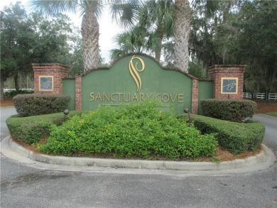 Nice wooded homesite in this gated golf course on The Golf Club At Sanctuary Cove in Georgia - for sale on GolfHomes.com, golf home, golf lot