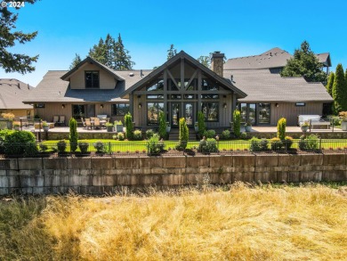 One of a kind custom built timber frame lodge style home. Gated on Creekside Golf Course in Oregon - for sale on GolfHomes.com, golf home, golf lot