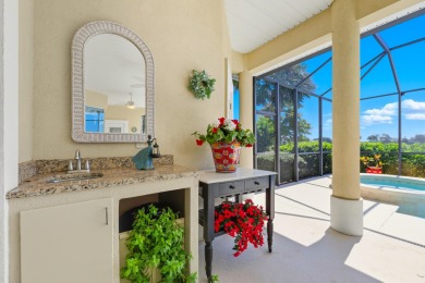 Discover Refined Living In This 3-bedroom,3-bath Home With A on Marsh Creek Country Club in Florida - for sale on GolfHomes.com, golf home, golf lot