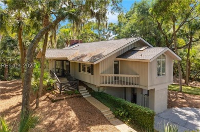 Fully renovated in 2024 and located directly across from the on Sea Pines Golf and Resort  in South Carolina - for sale on GolfHomes.com, golf home, golf lot