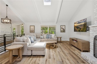 Fully renovated in 2024 and located directly across from the on Sea Pines Golf and Resort  in South Carolina - for sale on GolfHomes.com, golf home, golf lot