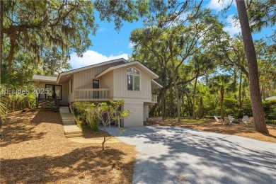 Fully renovated in 2024 and located directly across from the on Sea Pines Golf and Resort  in South Carolina - for sale on GolfHomes.com, golf home, golf lot