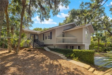 Fully renovated in 2024 and located directly across from the on Sea Pines Golf and Resort  in South Carolina - for sale on GolfHomes.com, golf home, golf lot
