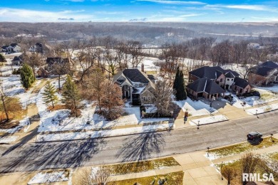 You will love this beautiful luxury estate located on the 17th on WeaverRidge Golf Club in Illinois - for sale on GolfHomes.com, golf home, golf lot