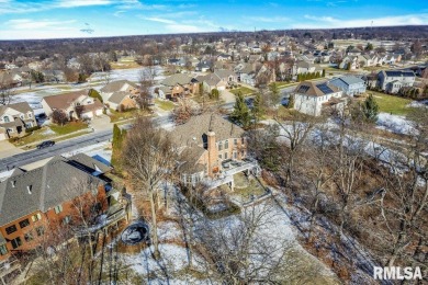 You will love this beautiful luxury estate located on the 17th on WeaverRidge Golf Club in Illinois - for sale on GolfHomes.com, golf home, golf lot