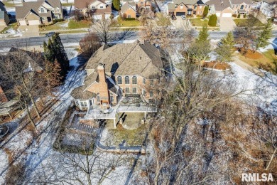 You will love this beautiful luxury estate located on the 17th on WeaverRidge Golf Club in Illinois - for sale on GolfHomes.com, golf home, golf lot