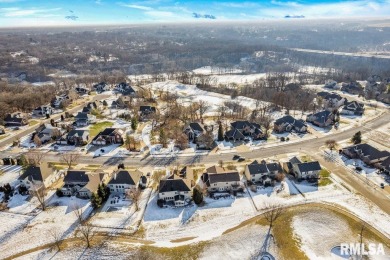 You will love this beautiful luxury estate located on the 17th on WeaverRidge Golf Club in Illinois - for sale on GolfHomes.com, golf home, golf lot