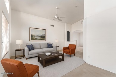 Spacious single-story home in PebbleCreek, a premier 55+ luxury on Eagles Nest at Pebble Creek in Arizona - for sale on GolfHomes.com, golf home, golf lot