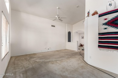 Spacious single-story home in PebbleCreek, a premier 55+ luxury on Eagles Nest at Pebble Creek in Arizona - for sale on GolfHomes.com, golf home, golf lot