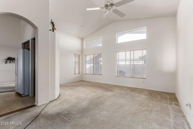 Spacious single-story home in PebbleCreek, a premier 55+ luxury on Eagles Nest at Pebble Creek in Arizona - for sale on GolfHomes.com, golf home, golf lot