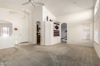 Spacious single-story home in PebbleCreek, a premier 55+ luxury on Eagles Nest at Pebble Creek in Arizona - for sale on GolfHomes.com, golf home, golf lot