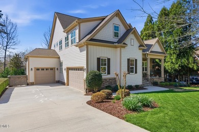 Nestled within the highly sought-after The Preserve at Jordan on The Preserve At Jordan Lake Golf Club in North Carolina - for sale on GolfHomes.com, golf home, golf lot