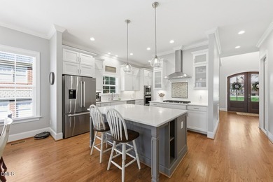 Nestled within the highly sought-after The Preserve at Jordan on The Preserve At Jordan Lake Golf Club in North Carolina - for sale on GolfHomes.com, golf home, golf lot