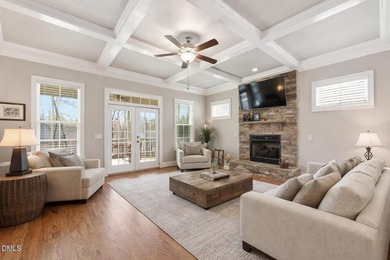 Nestled within the highly sought-after The Preserve at Jordan on The Preserve At Jordan Lake Golf Club in North Carolina - for sale on GolfHomes.com, golf home, golf lot