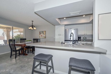 Beautifully updated 2 bed, 2 bath home with a rare 2-car garage on Westbrook Village Golf Club in Arizona - for sale on GolfHomes.com, golf home, golf lot