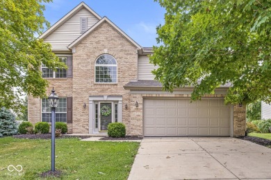Wake up to stunning views every day in this beautiful 4-bedroom on Plum Creek Golf Club in Indiana - for sale on GolfHomes.com, golf home, golf lot