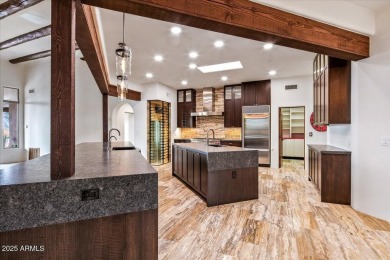 Fully remodeled in 2024/2025, this stunning home blends its on Desert Mountain Club - Apache Golf Course in Arizona - for sale on GolfHomes.com, golf home, golf lot