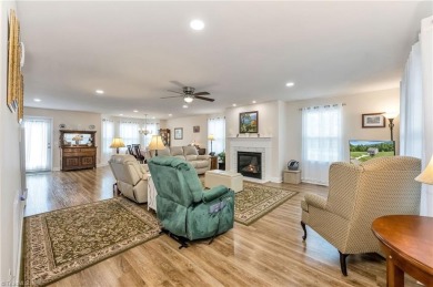 Like-new and truly move-in ready, this stunning 2-story on Oakwoods Country Club in North Carolina - for sale on GolfHomes.com, golf home, golf lot