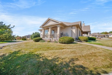 This unique 2 bed, 2 bath ranch townhome offers peace and quiet on Copper Creek Golf Course in Iowa - for sale on GolfHomes.com, golf home, golf lot