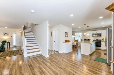 Like-new and truly move-in ready, this stunning 2-story on Oakwoods Country Club in North Carolina - for sale on GolfHomes.com, golf home, golf lot