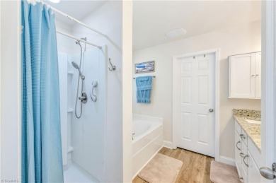 Like-new and truly move-in ready, this stunning 2-story on Oakwoods Country Club in North Carolina - for sale on GolfHomes.com, golf home, golf lot