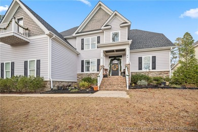 Experience luxury, comfort, and exceptional functionality in on Anderson Creek Golf Club in North Carolina - for sale on GolfHomes.com, golf home, golf lot