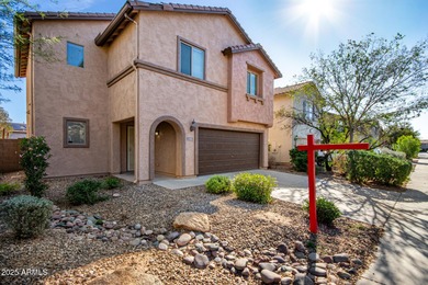 WELCOME HOME! This 4 BR/2.5 BA newly painted two-story home on Poston Butte Golf Club in Arizona - for sale on GolfHomes.com, golf home, golf lot