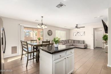 WELCOME HOME! This 4 BR/2.5 BA newly painted two-story home on Poston Butte Golf Club in Arizona - for sale on GolfHomes.com, golf home, golf lot