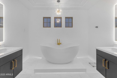 Step into the ultimate blend of luxury and modern design in this on Paradise Peak Golf Course in Arizona - for sale on GolfHomes.com, golf home, golf lot