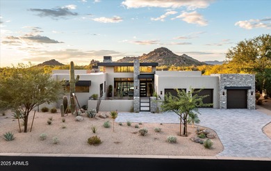 First time on the market, this residence sits along the 9th hole on Whisper Rock Golf Club  in Arizona - for sale on GolfHomes.com, golf home, golf lot