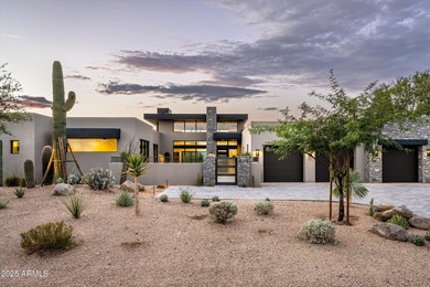 First time on the market, this residence sits along the 9th hole on Whisper Rock Golf Club  in Arizona - for sale on GolfHomes.com, golf home, golf lot