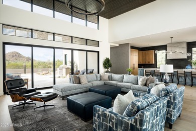 First time on the market, this residence sits along the 9th hole on Whisper Rock Golf Club  in Arizona - for sale on GolfHomes.com, golf home, golf lot