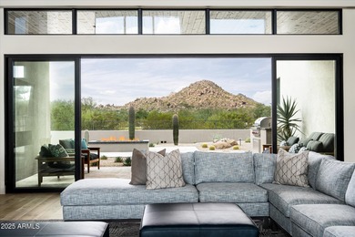 First time on the market, this residence sits along the 9th hole on Whisper Rock Golf Club  in Arizona - for sale on GolfHomes.com, golf home, golf lot