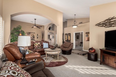 Gorgeous home with fantastic LAKE VIEWS located on HOLES 13 & on Palo Verde Golf and Country Club in Arizona - for sale on GolfHomes.com, golf home, golf lot