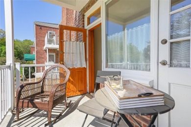 Welcome home to this beautifully appointed two-bedroom, two-bath on Pelham Country Club in New York - for sale on GolfHomes.com, golf home, golf lot
