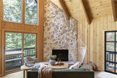 Welcome to the Modern Lodge. A dreamy designer cabin tucked in on Lake Arrowhead Country Club in California - for sale on GolfHomes.com, golf home, golf lot