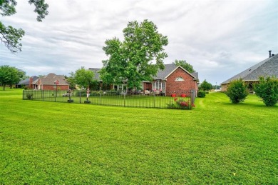 Welcome to this breathtaking 4-bedroom, 3-bathroom home located on Shawnee Country Club in Oklahoma - for sale on GolfHomes.com, golf home, golf lot