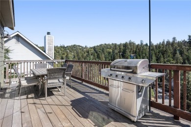 Nestled in the serene Lake Arrowhead woods, this stunning 3,040 on Lake Arrowhead Country Club in California - for sale on GolfHomes.com, golf home, golf lot