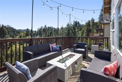 Nestled in the serene Lake Arrowhead woods, this stunning 3,040 on Lake Arrowhead Country Club in California - for sale on GolfHomes.com, golf home, golf lot