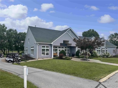 The curb appeal of this spacious O'Fallon ranch home is on The Falls Golf Club in Missouri - for sale on GolfHomes.com, golf home, golf lot
